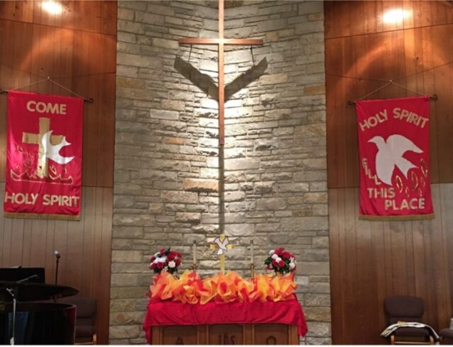 Pentecost altar