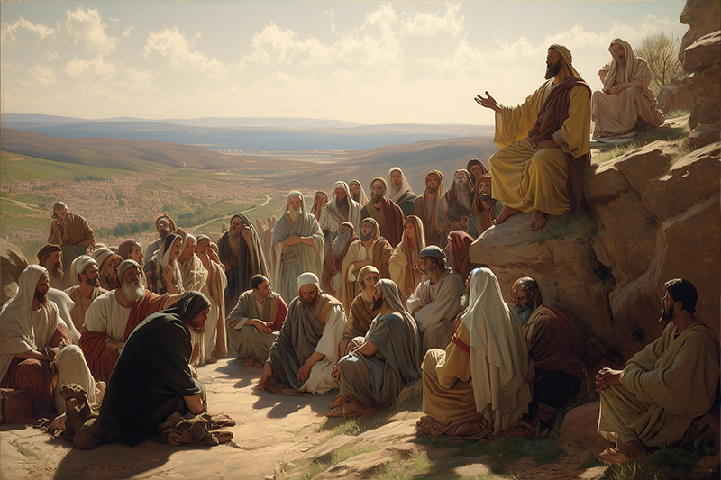 Jesusteachingcrowd