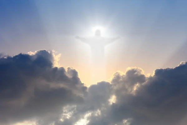 Jesus in cloud
